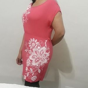 Love culture embroidered dress.